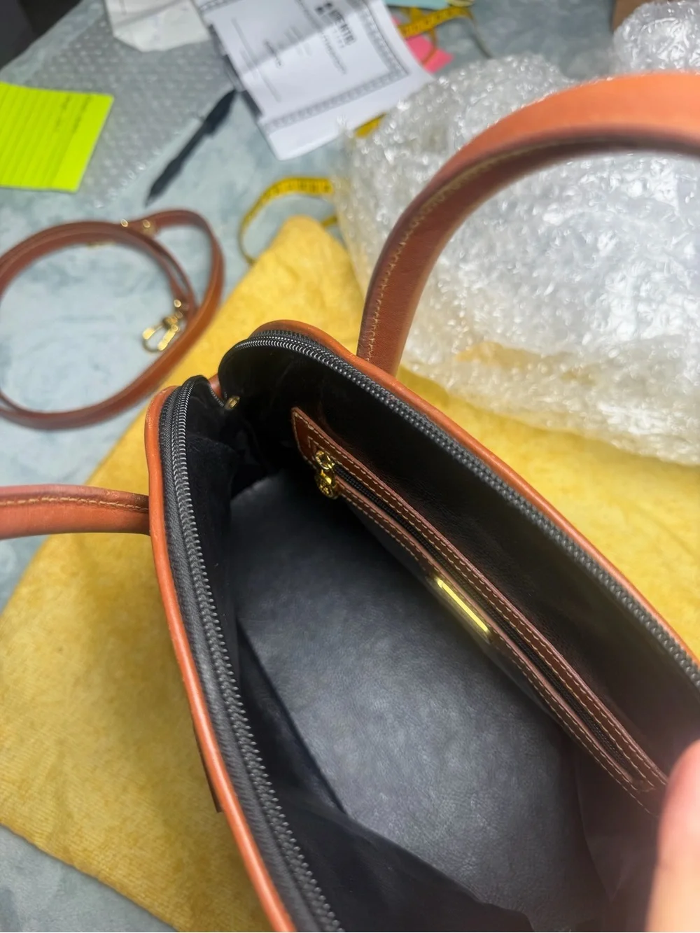 Fendi dome satchel